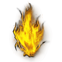 realistische brennende feuerflammen, brennende heiße funken realistische feuerflamme, feuerflammeneffekt png