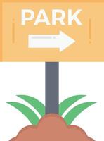 park board vector illustration on a background.Premium quality symbols.vector icons for concept and graphic design.