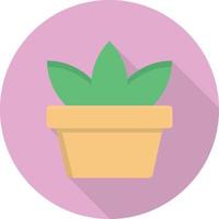 ilustración de vector de planta en un fondo. símbolos de calidad premium. iconos vectoriales para concepto y diseño gráfico.