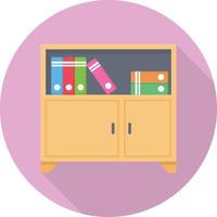 book cabinet vector illustration on a background.Premium quality symbols.vector icons for concept and graphic design.