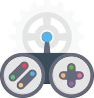 controller vector illustration on a background.Premium quality symbols.vector icons for concept and graphic design.