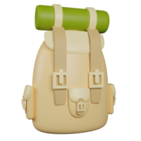 paquete de bolsa de render 3d png