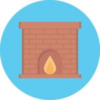 ilustración de vector de chimenea en un fondo. símbolos de calidad premium. iconos vectoriales para concepto y diseño gráfico.