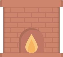 ilustración de vector de chimenea en un fondo. símbolos de calidad premium. iconos vectoriales para concepto y diseño gráfico.