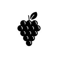 Grape fruit logo design vector