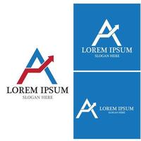 A Letter icon Template vector