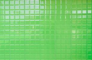 Green light pattern ceramic tiles wall for background and used interior design photo