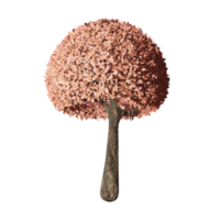 großer Baum, fruchtbarer Zustand, 3D-Design png