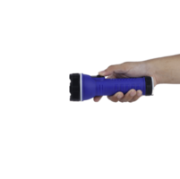 Hand, die eine Taschenlampe hält png