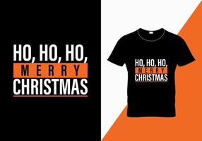 Top Christmas Typography T-shirt Design, Best Typography T-shirt Design, T-style vector