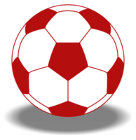 voet bal of voetbal bal icoon symbool voor kunst illustratie, logo, website, appjes, pictogram, nieuws, infographic of grafisch ontwerp element. formaat PNG