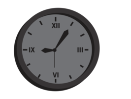 objet - horloge en forme de cercle png