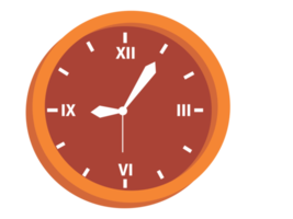 Object - Clock with Circle shape png