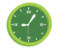 Object - Clock with Circle shape png