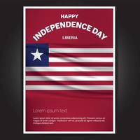 Happy Indpendence day design card vector with flags