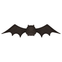 clipart de aquarela de halloween de morcego fofo png