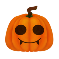 carino zucca Halloween acquerello clipart png