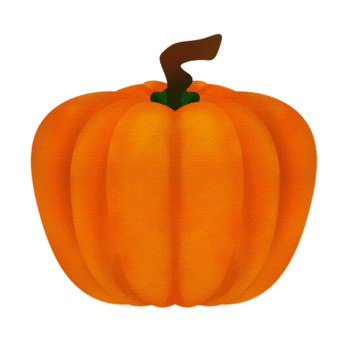 linda calabaza halloween acuarela clipart png