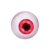 Cute eyeball halloween watercolor clipart png