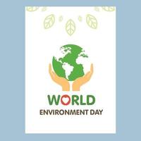 World Environment day design vector