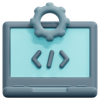 settings 3d render icon illustration png