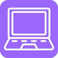 Laptop Icon Style vector