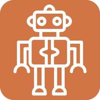 Robot Icon Style vector