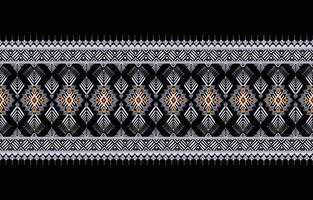 Geometric ethnic Oriental pattern.Dark tone western, aztec, tribal traditional. seamless pattern. fabric, tile, background, carpet, wallpaper, clothing, sarong,wrapping, Batik, fabric,Vector pattern. vector