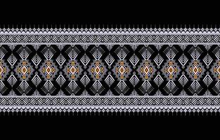 Geometric ethnic Oriental pattern.Dark tone western, aztec, tribal traditional. seamless pattern. fabric, tile, background, carpet, wallpaper, clothing, sarong,wrapping, Batik, fabric,Vector pattern. vector