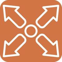 Expand Icon Style vector