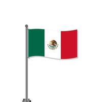 Illustration of Mexico flag Template vector