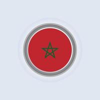 Illustration of Morocco flag Template vector