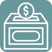 Donation Icon Style vector