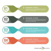 Steps infographics design with unique design vector