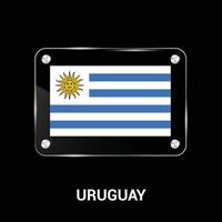 Uruguay flag design vector