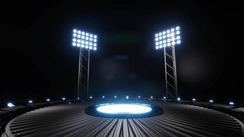 Sports background with bright lights video