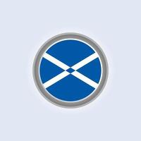 Illustration of Scotland flag Template vector