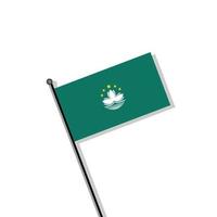 Illustration of Macau flag Template vector