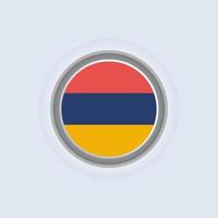 ilustración de la plantilla de la bandera de armenia vector