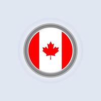 Illustration of Canada flag Template vector