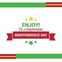 Mali Independnece day design vector