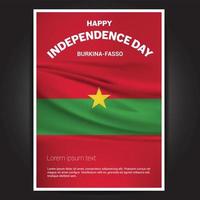 Happy Indpendence day design card vector with flags