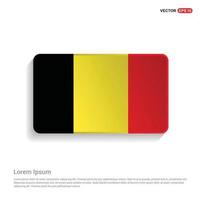 Belgium flag design vector