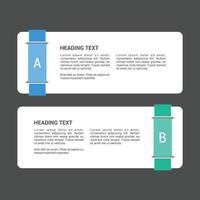 Steps infographics design with typography vector