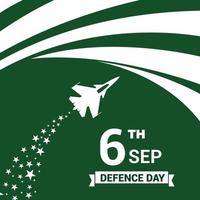 Pakistan Defence day design vector