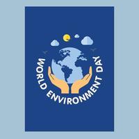 World Environment day design vector