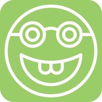 Nerd Icon Style vector