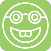 Nerd Icon Style vector