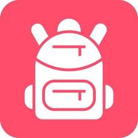 Bagpack Icon Style vector