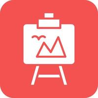 Easel Icon Style vector